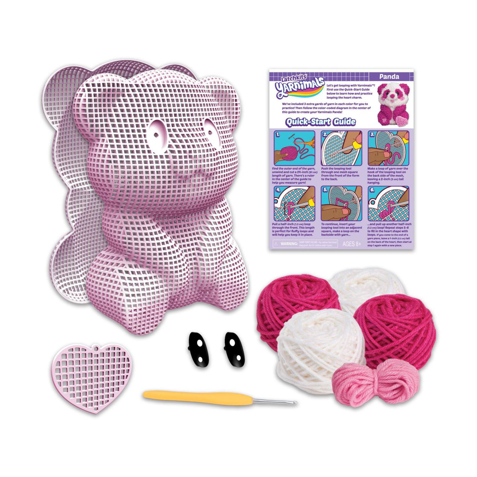 Latchkits Yarnimals - Panda